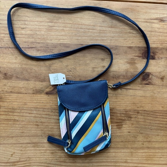 Time and Tru Multicolor Crossbody Bag - Picture 1 of 9